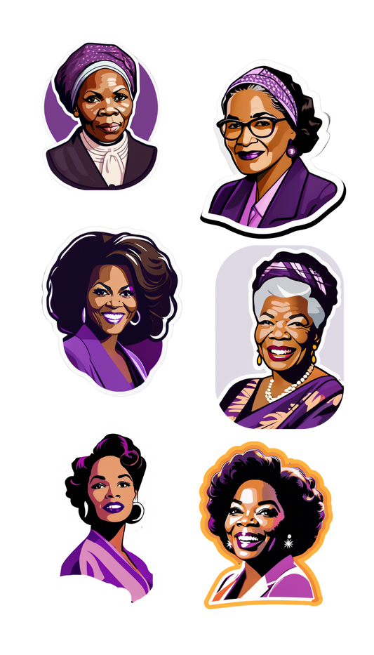 Black Women Who Made Herstory Stickers / Black History Month Sticker Sheets