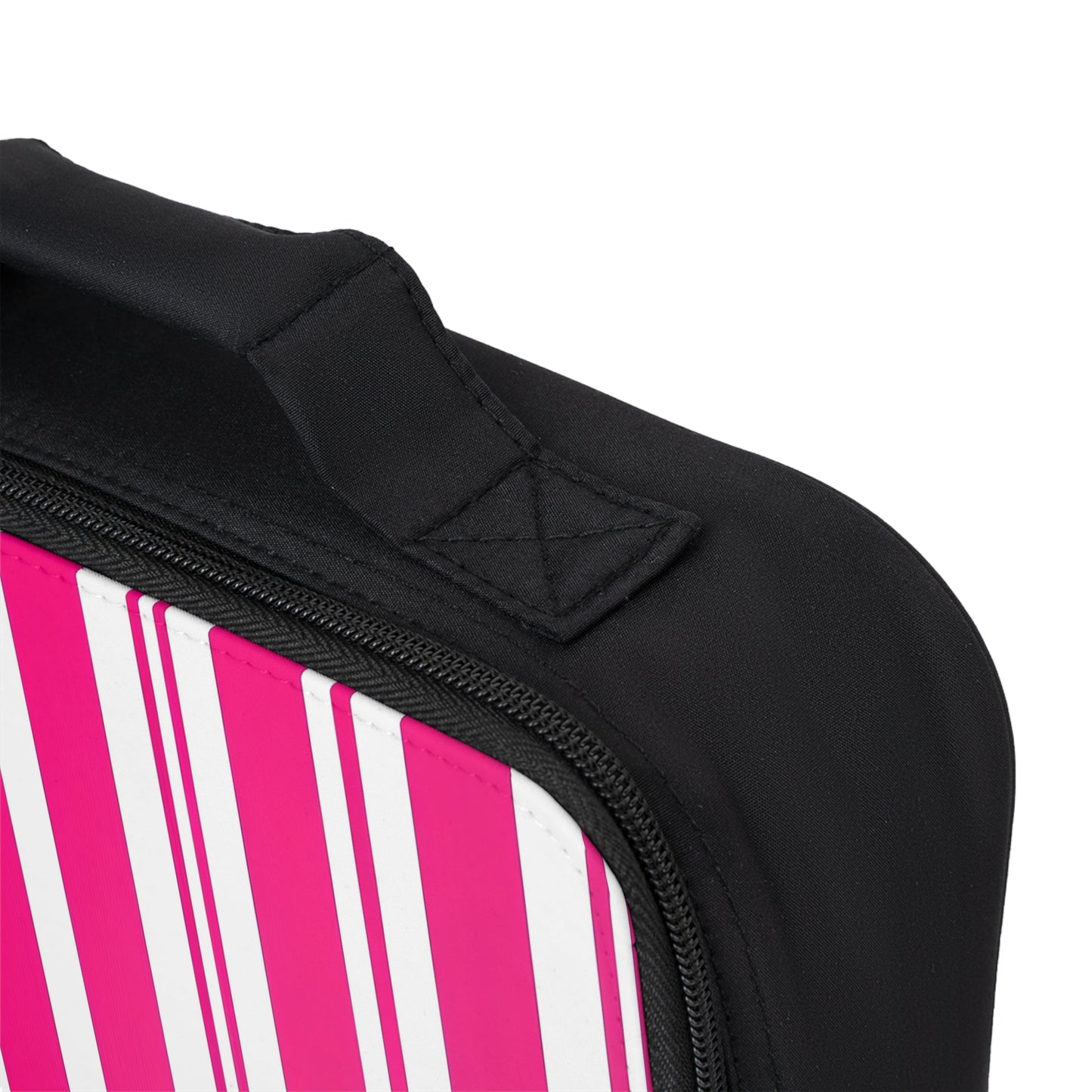 Pink Striped Lunch Bag – Insulated Kids & Adult Bento Cooler