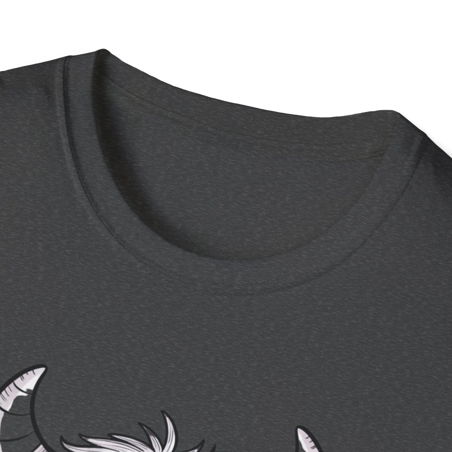 Cute Monster T-Shirt – Adorable Sketchy Horned Creature Tee