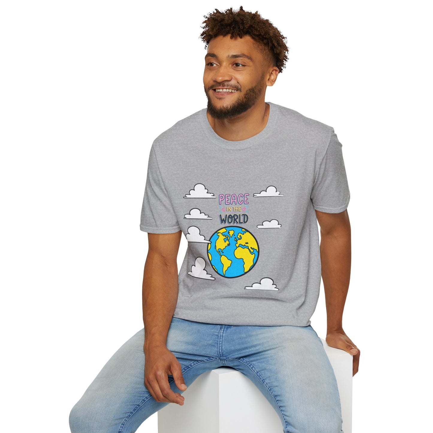 Peace For The World T-Shirt — Earth Graphic Tee