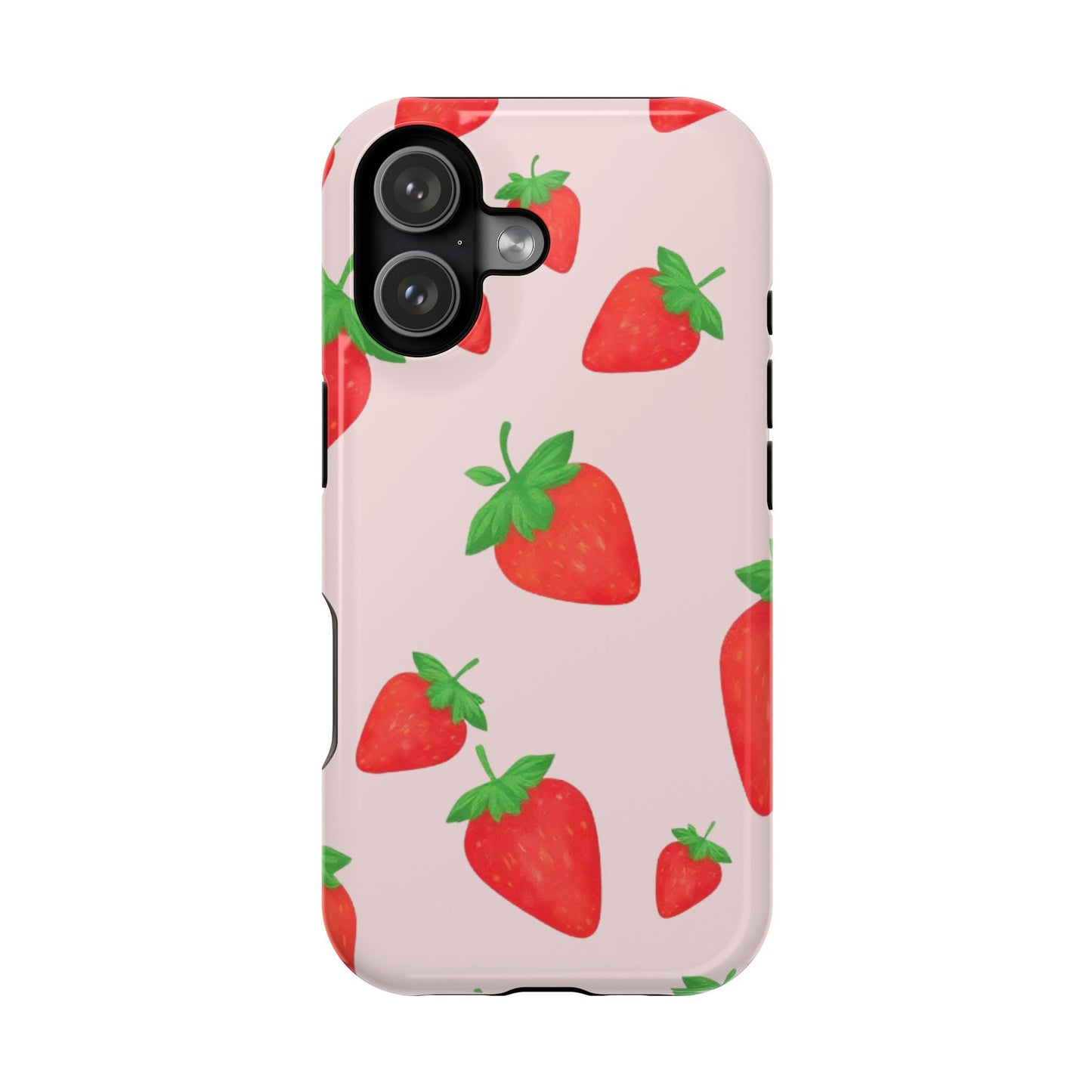 Magnetic Impact-Resistant Strawberry Case