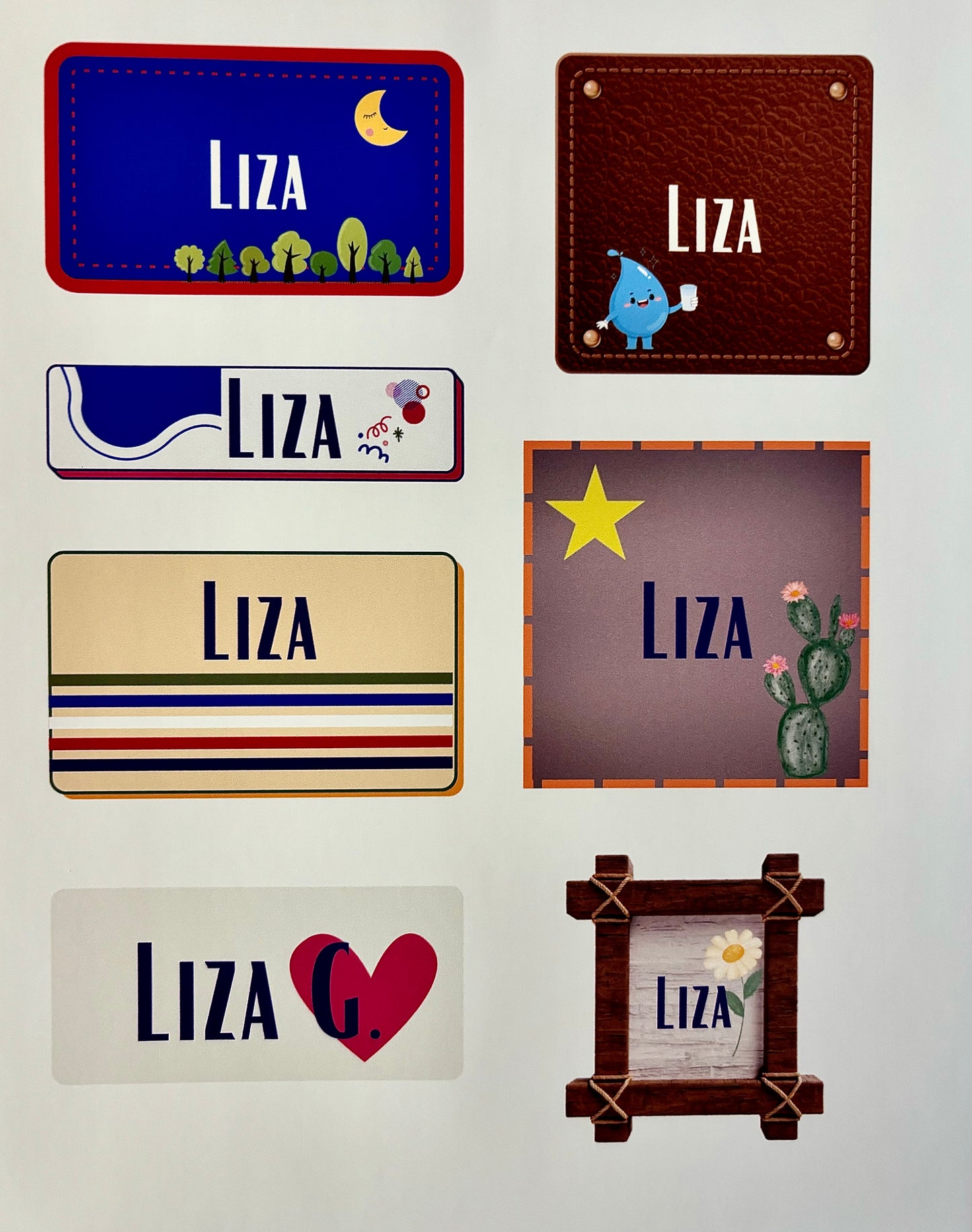 Custom Name Labels / Personalized Stickers