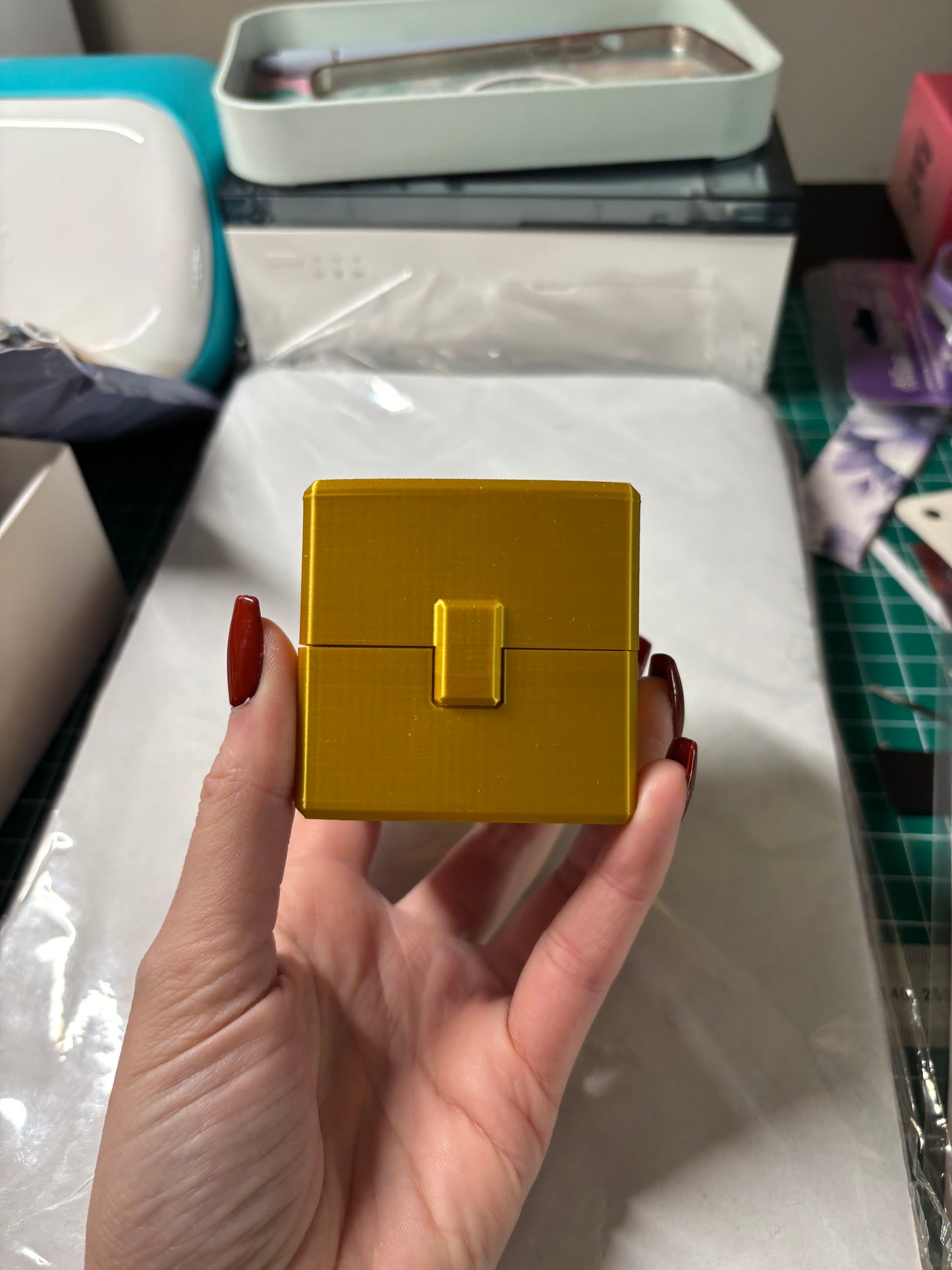 Candy Cube with 12 Vinyl Stickers