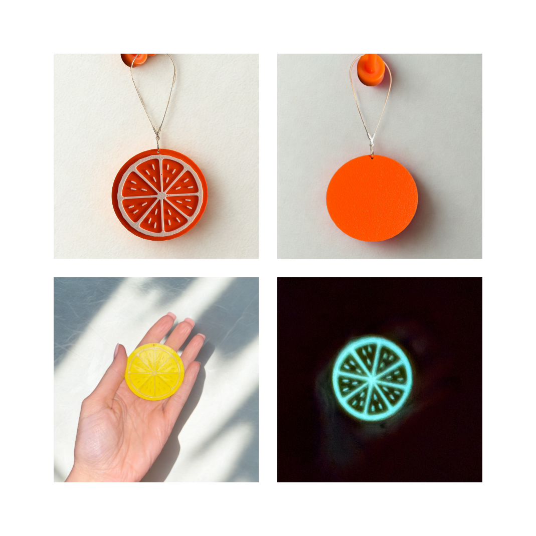 Citrus Ornament Orange Lemon or Lime