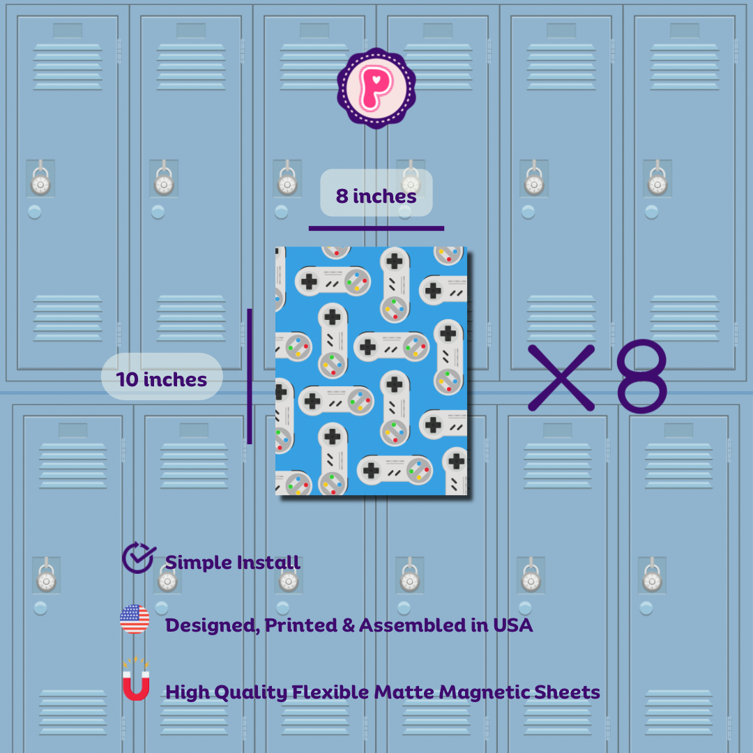 Locker Wallpaper Kit - Your Brand - The Gamer