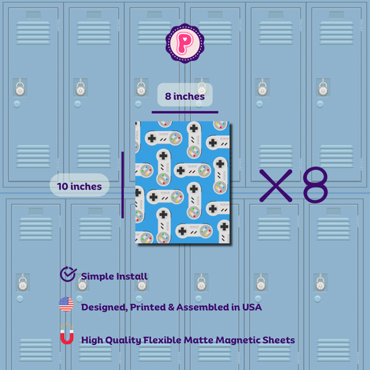 Locker Wallpaper Kit - Your Brand - The Gamer