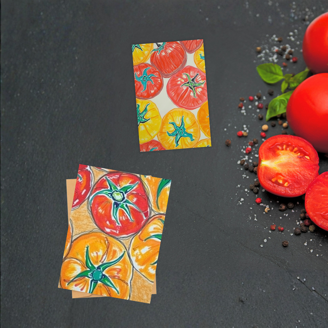 Mini Tomato Prints - Set of 2
