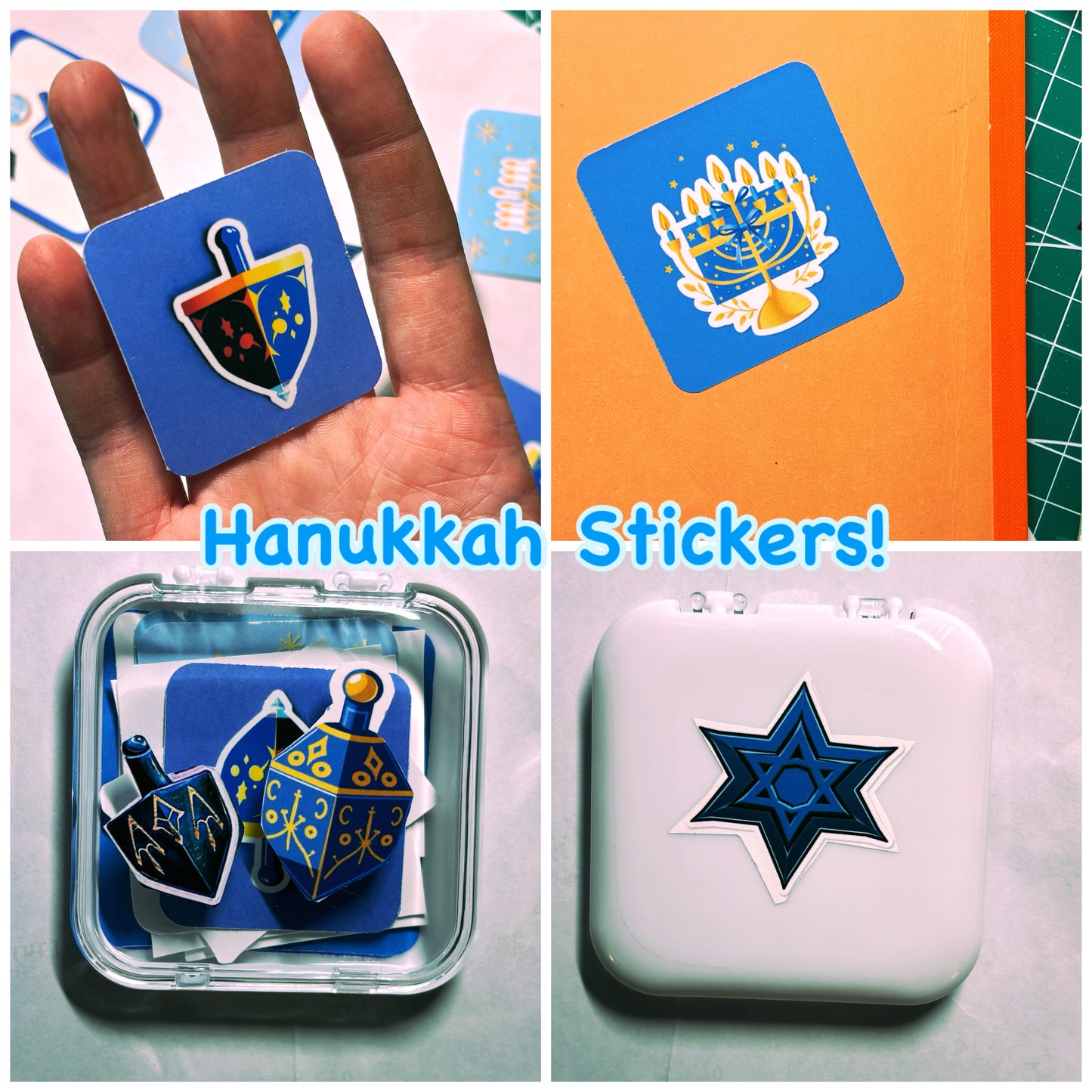 Hanukkah Stickers