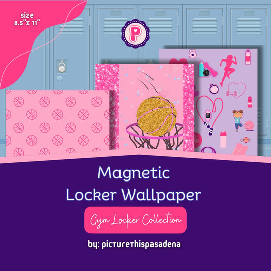 Magnetic Locker Wallpaper - Gym Locker Collection