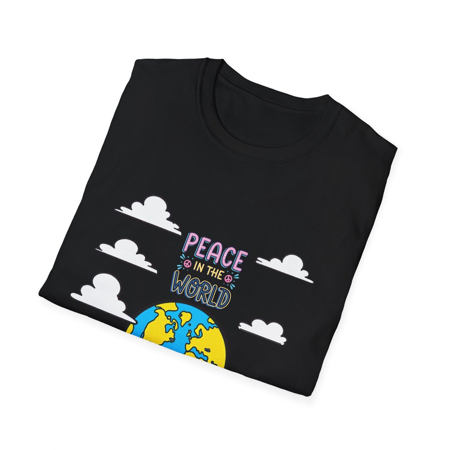 Peace For The World T-Shirt — Earth Graphic Tee