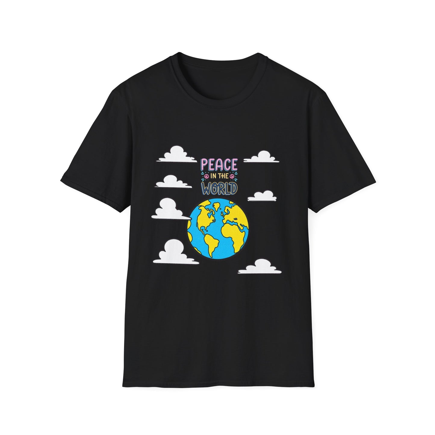 Peace For The World T-Shirt — Earth Graphic Tee