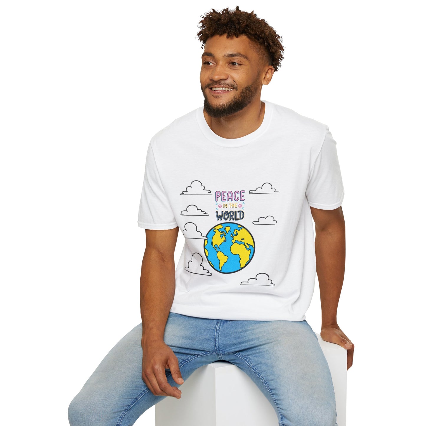 Peace For The World T-Shirt — Earth Graphic Tee