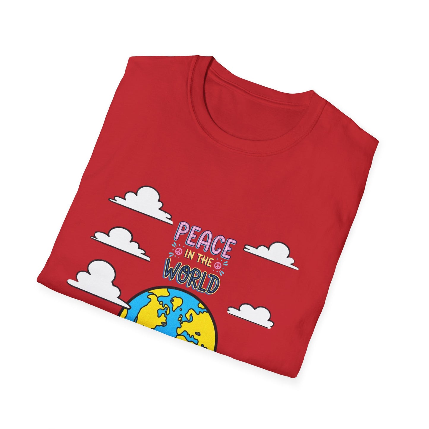 Peace For The World T-Shirt — Earth Graphic Tee