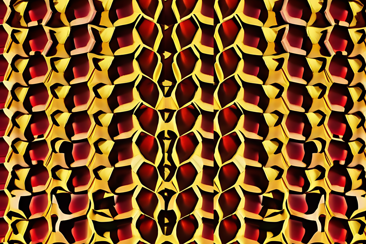 Magnetic Wallpaper - Watson Collection - Honeycomb