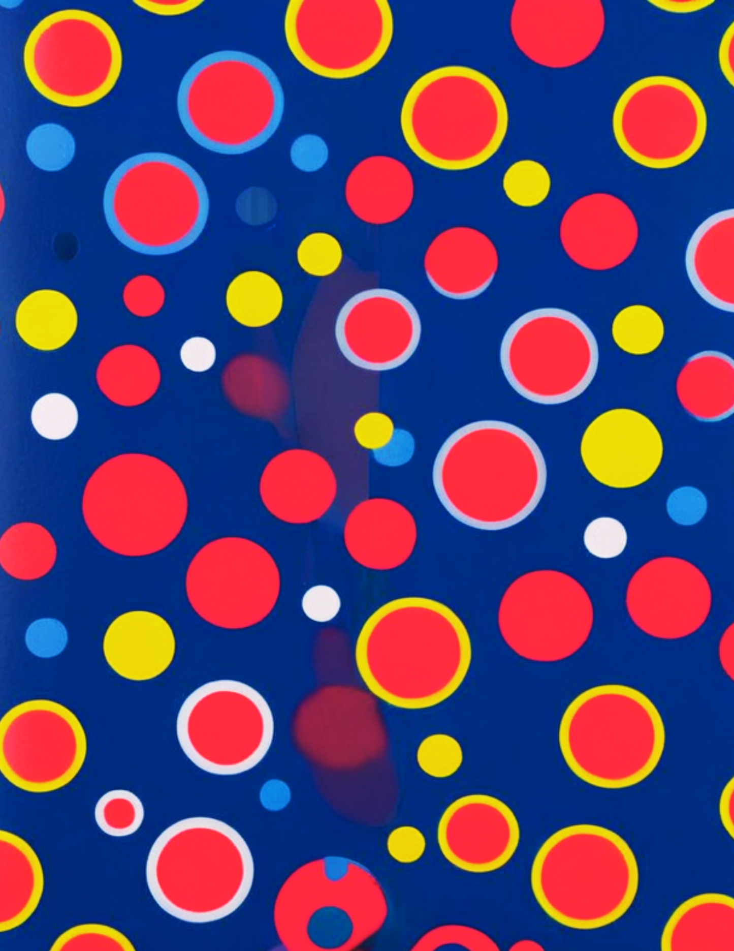 Magnetic Locker Wallpaper - Vibrant Dots