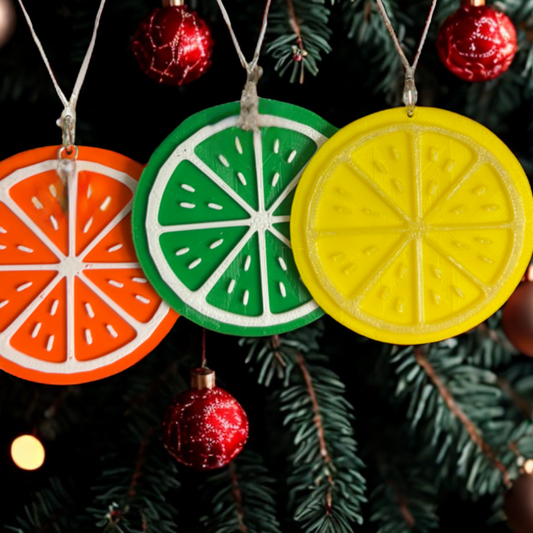 Citrus Ornament Orange Lemon or Lime