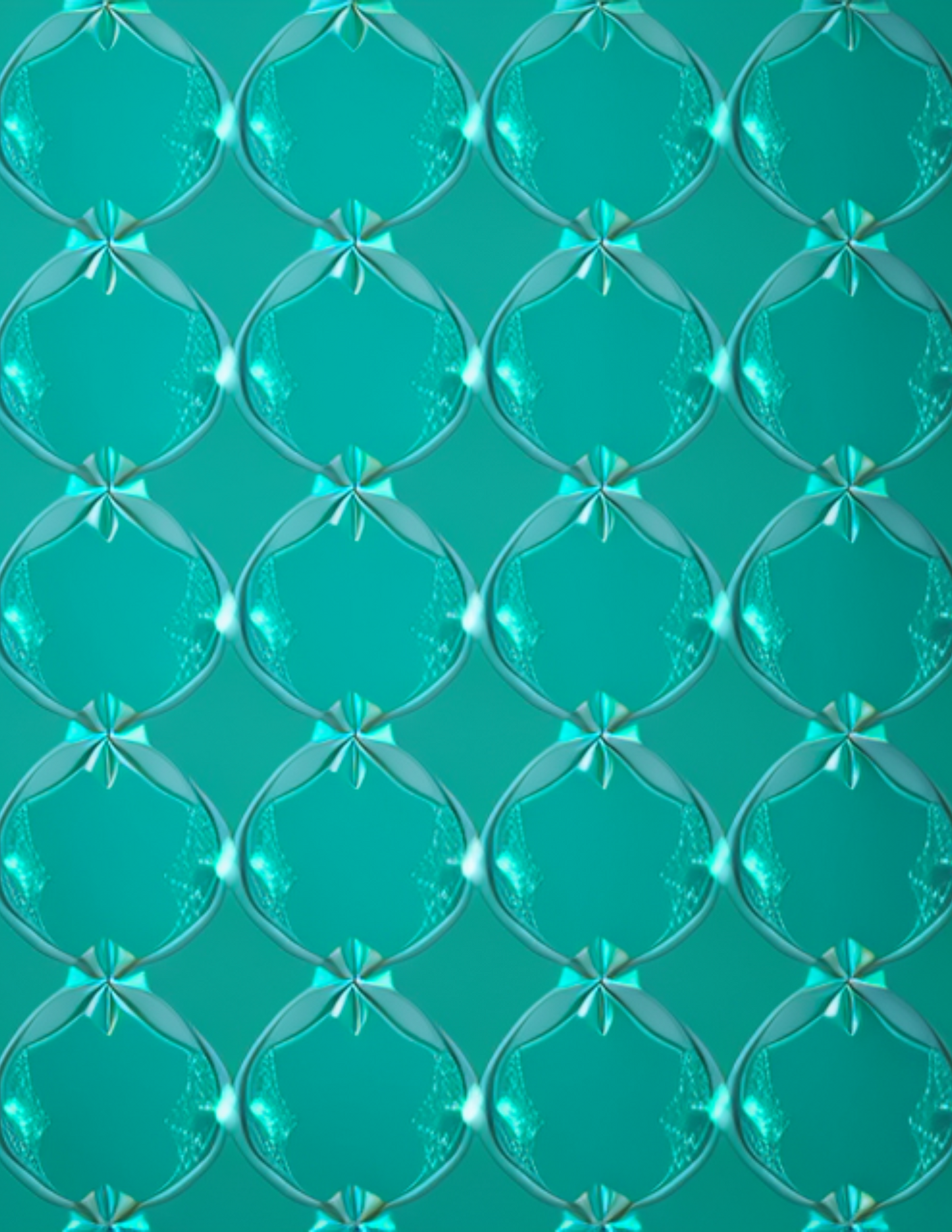 Magnetic Locker Wallpaper - Teal Wallpaper Collection