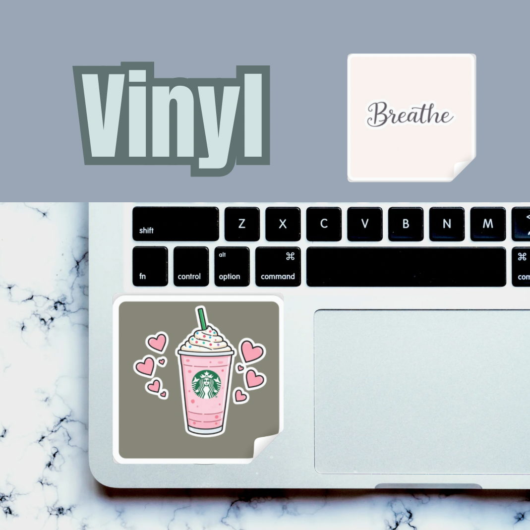 Cute Girly Vinyl Stickers
