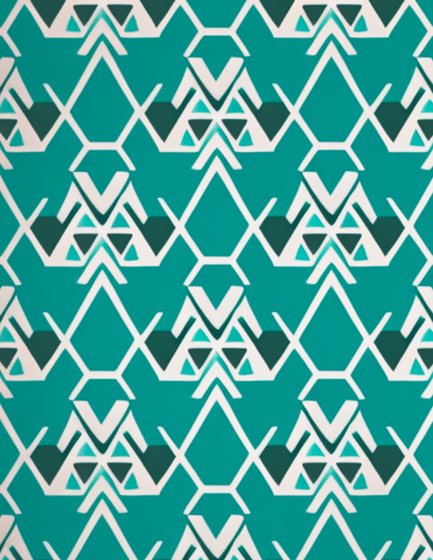 Magnetic Locker Wallpaper - Teal Wallpaper Collection