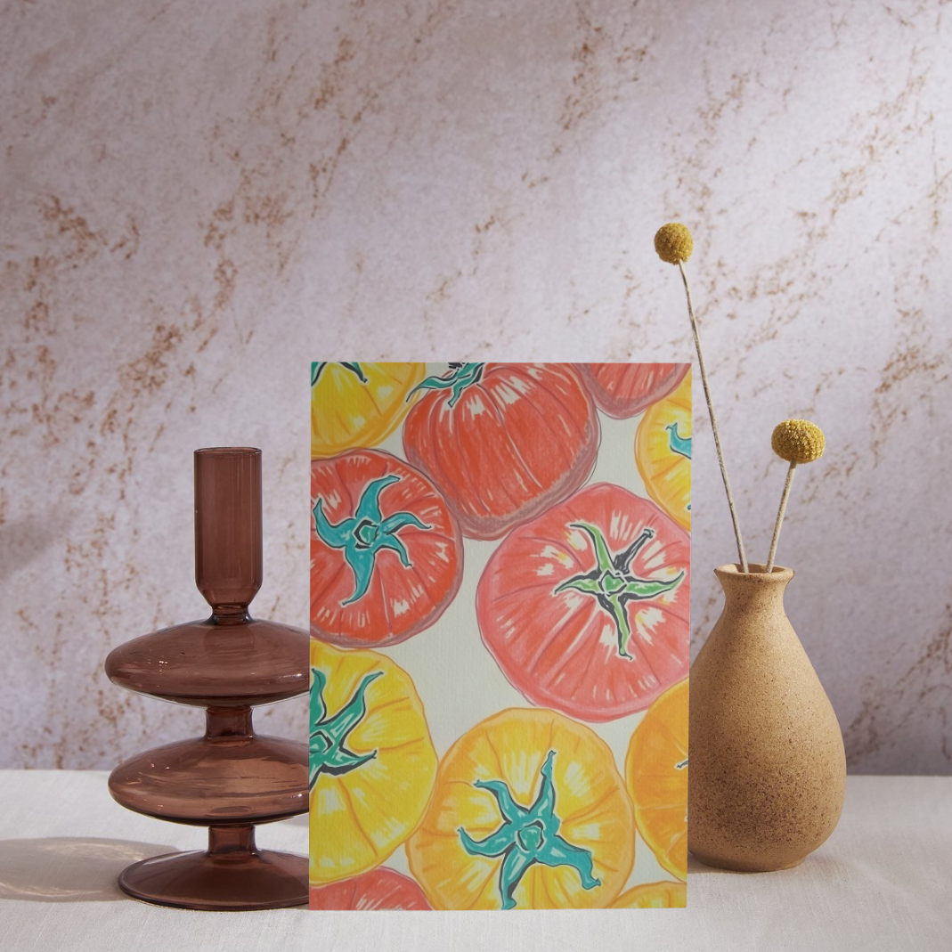 Mini Tomato Prints - Set of 2