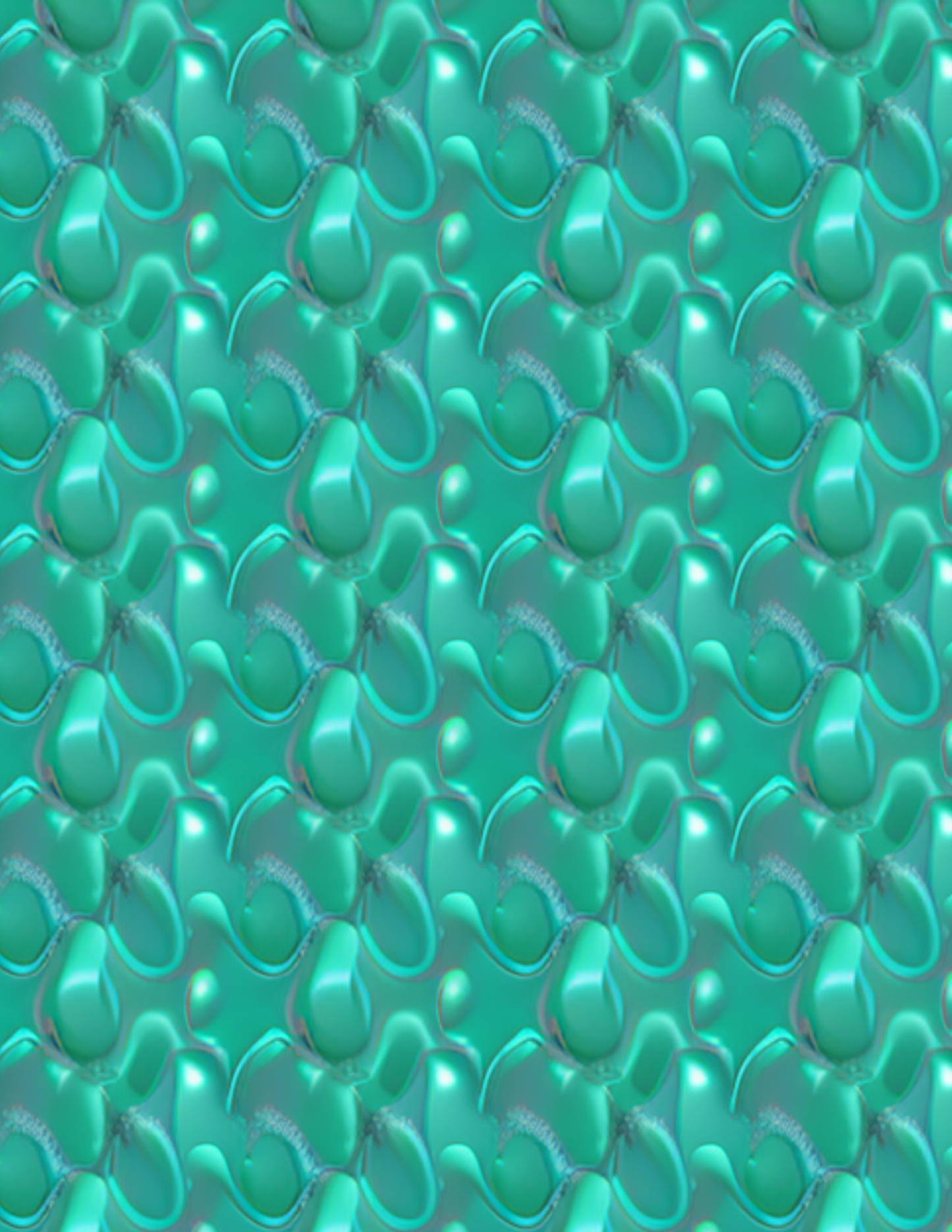 Magnetic Locker Wallpaper - Teal Wallpaper Collection