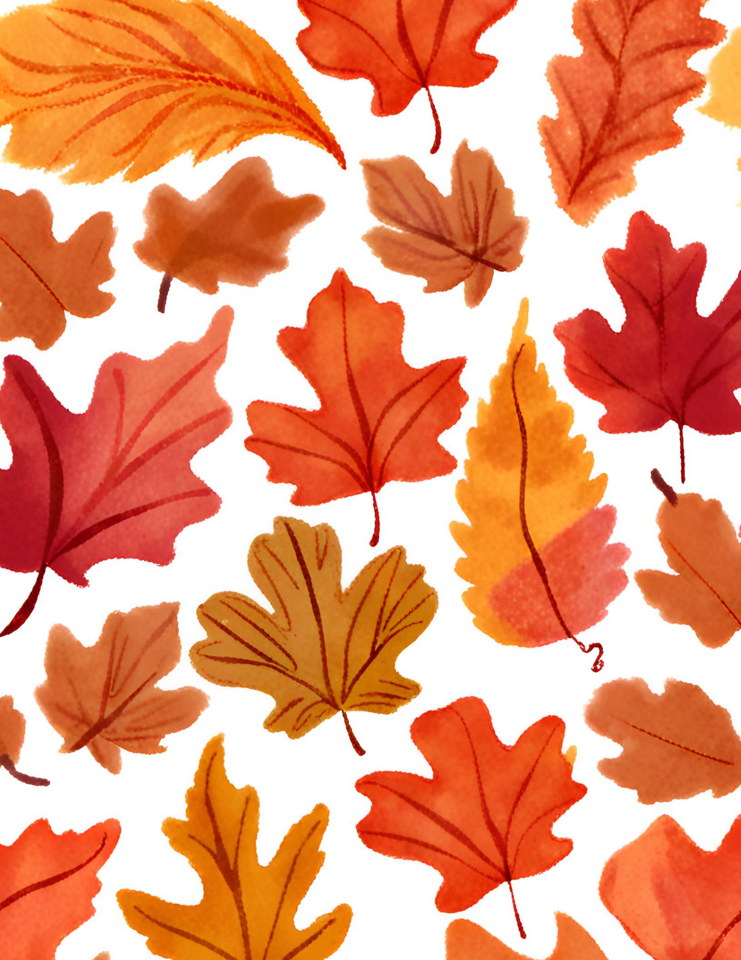 Magnetic Locker Wallpaper - Fall Patterns