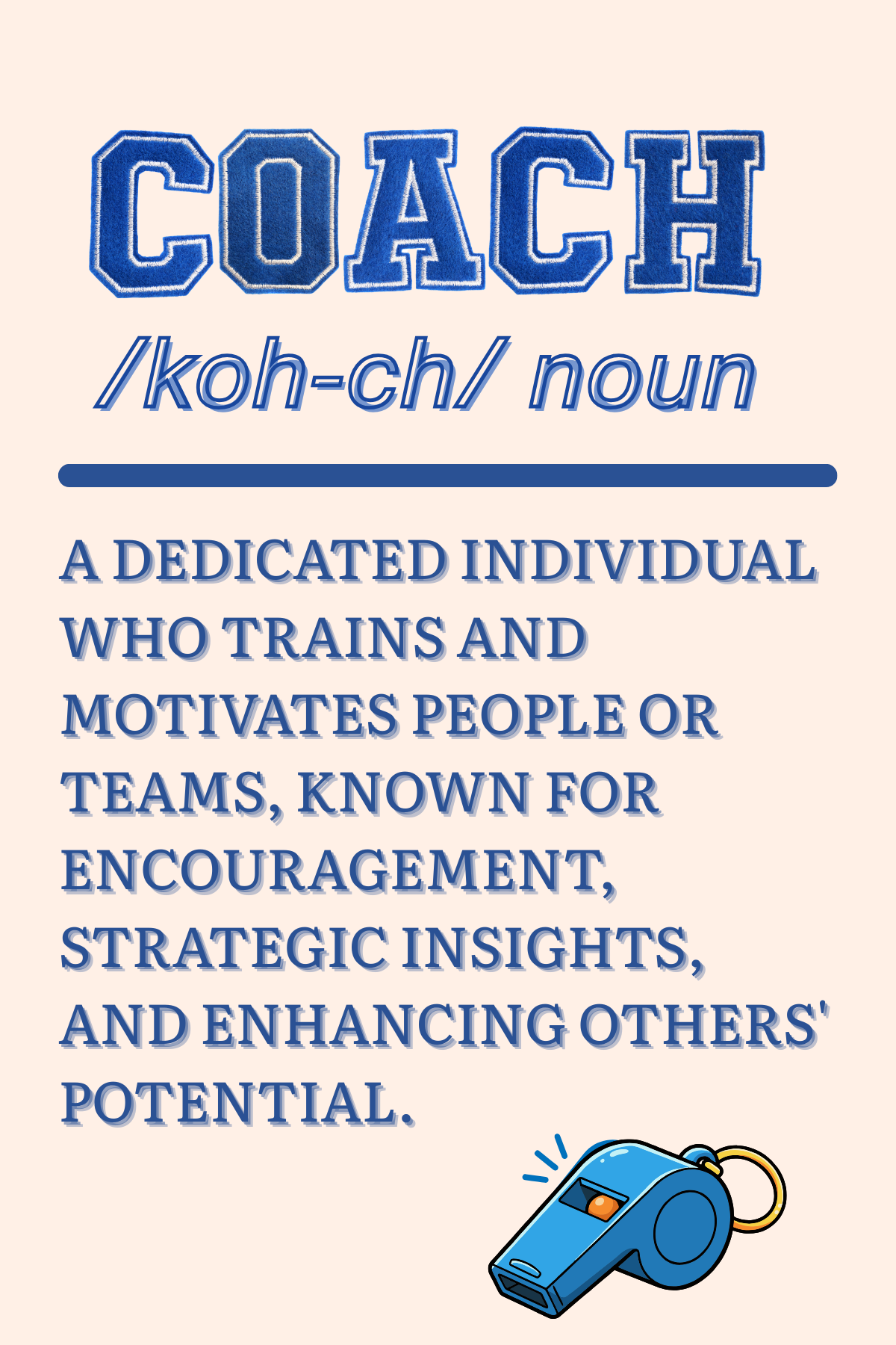 Coach definition, wall art