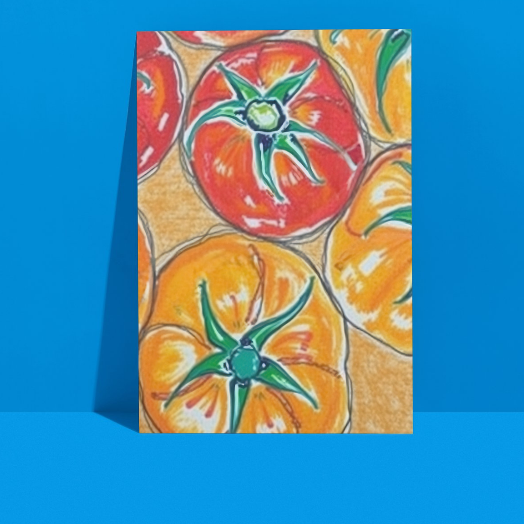 Mini Tomato Prints - Set of 2