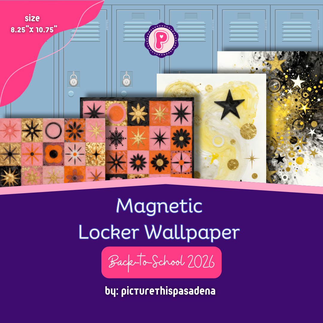 Magnetic Locker Wallpaper - Back-to-School 2026