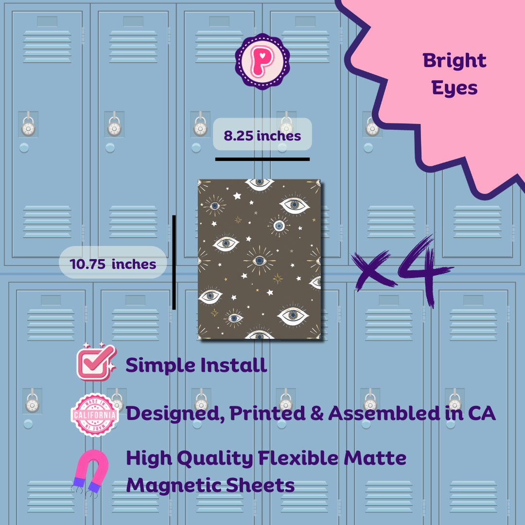 Magnetic Locker Wallpaper - Celestial Eyes