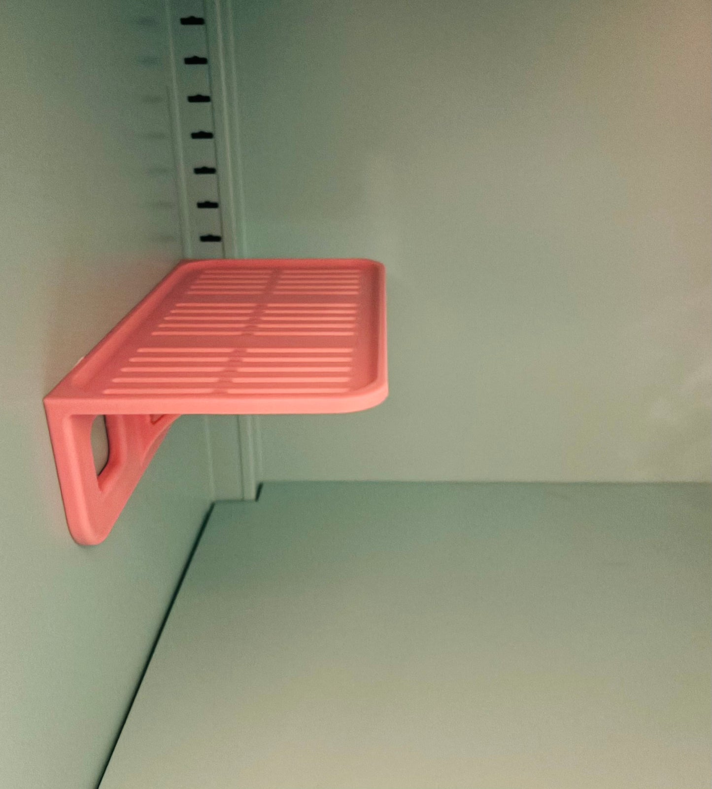 Locker Organizer Shelf, Adjustable Width or Floating Shelf, Ideal Locker Shelf for School, Office, Gym Lockers