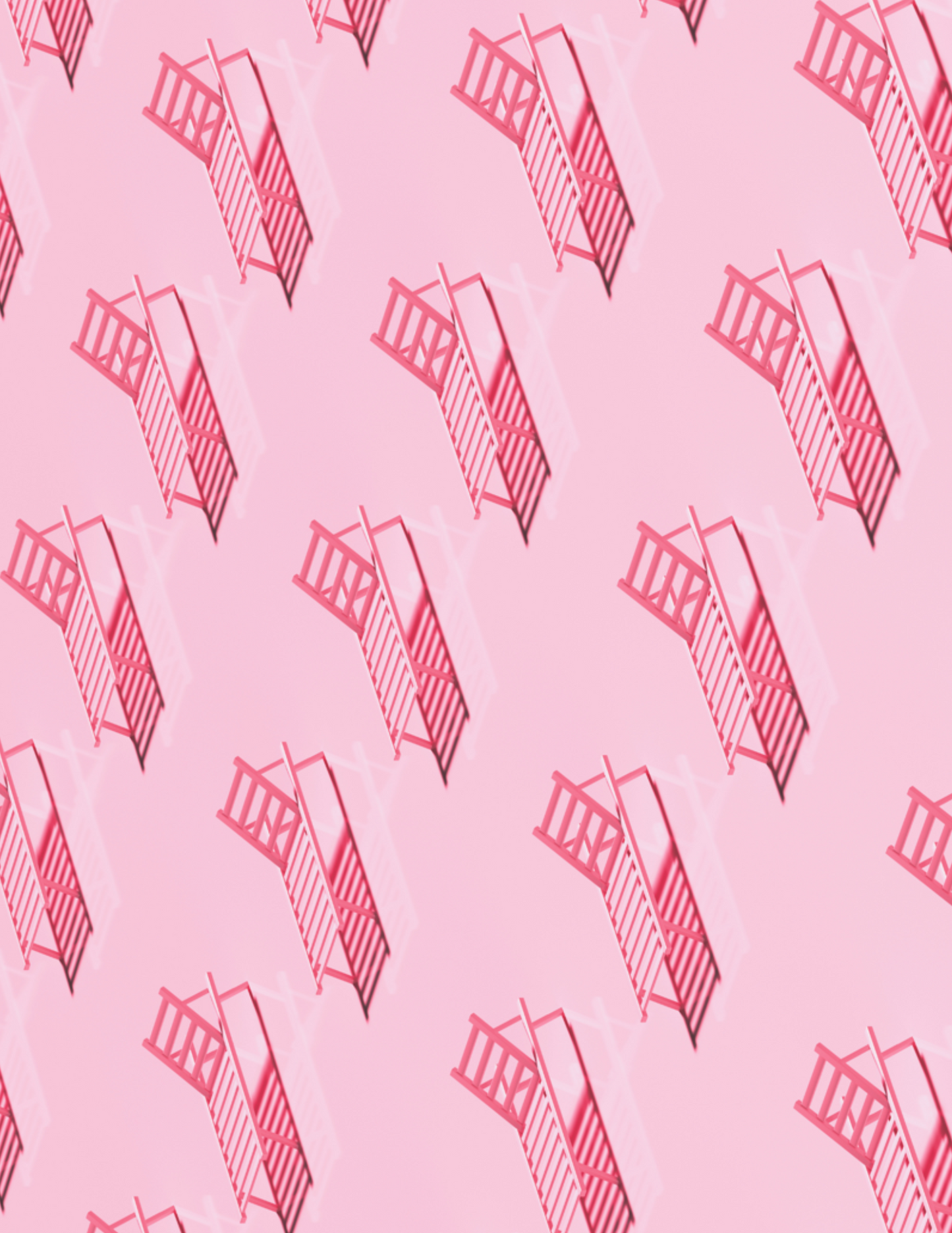 Magnetic Locker Wallpaper - Pink Sheets  II - 2, 4 or 6 Sheets