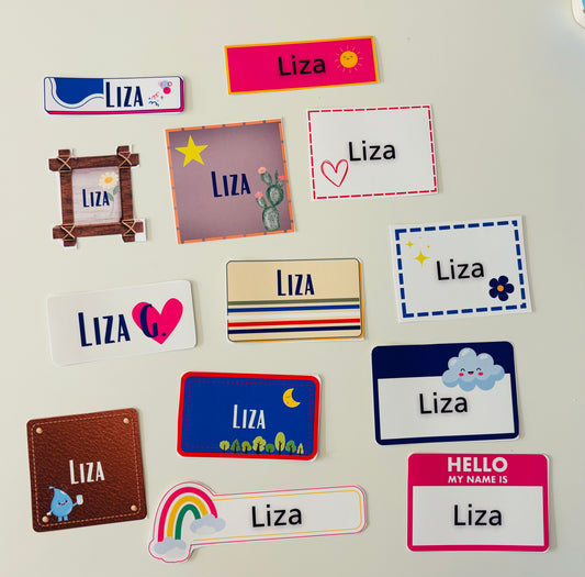 Custom Name Labels / Personalized Stickers