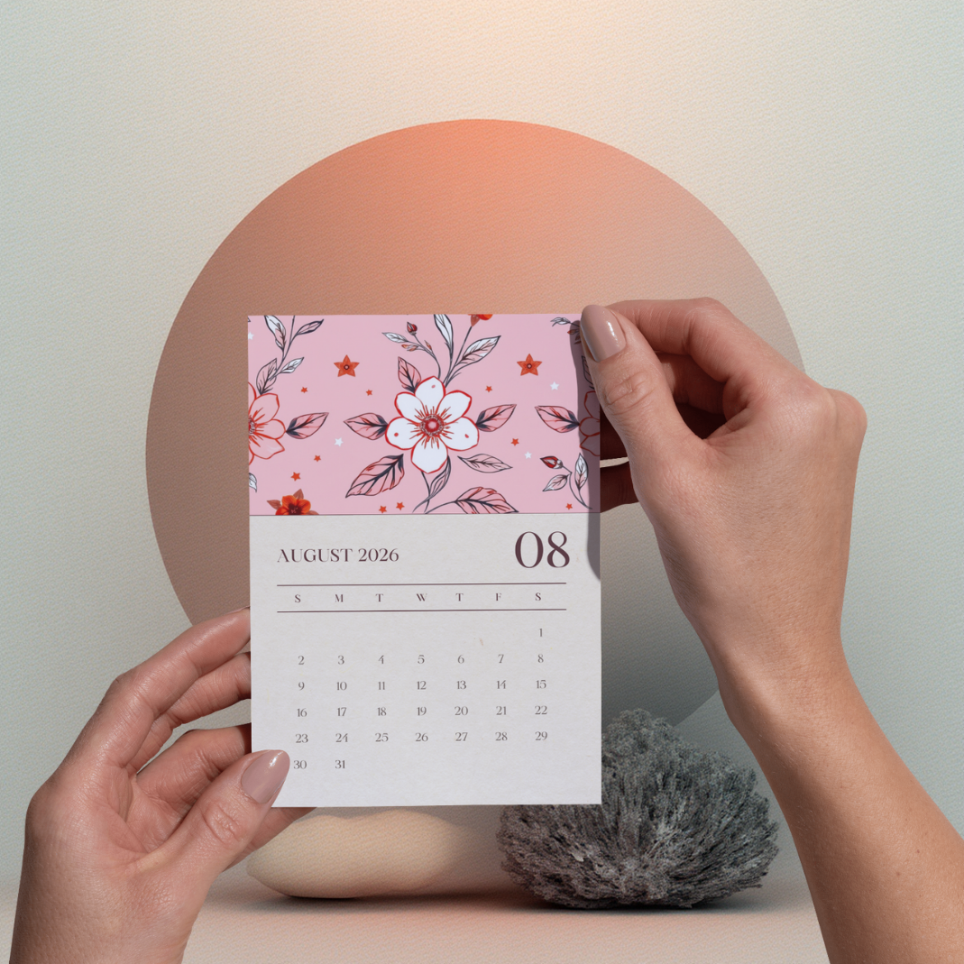 Teacher Bundle Mini Dry Erase Board and Desk Calendar