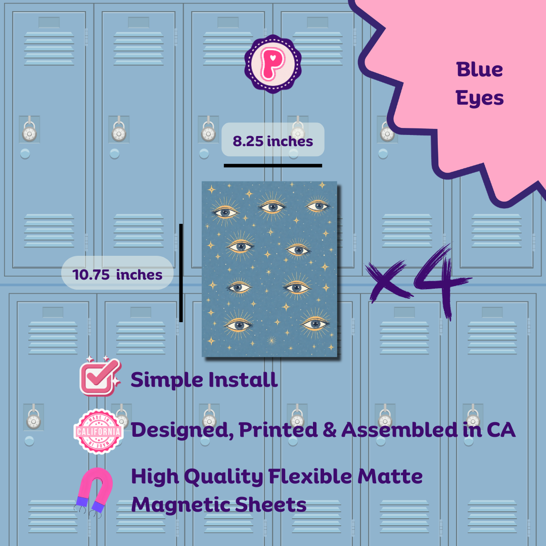 Magnetic Locker Wallpaper - Celestial Eyes