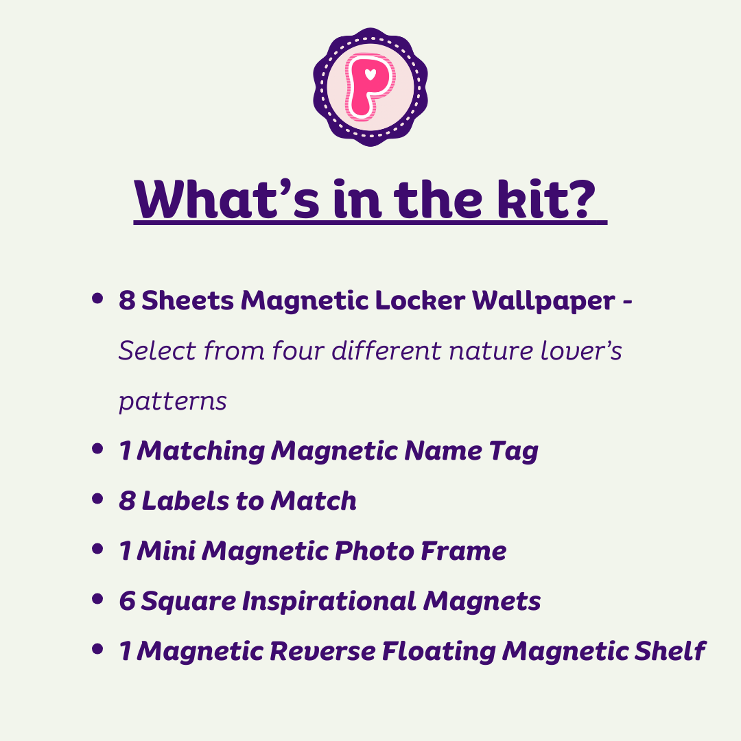 Locker Wallpaper Kit - Your Brand - The Nature Lover