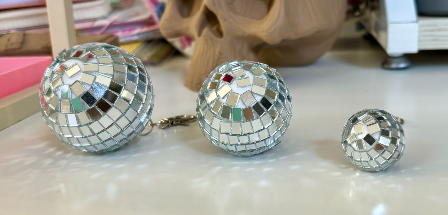 Disco Ball Mirror Ball - Set of 3 Sizes