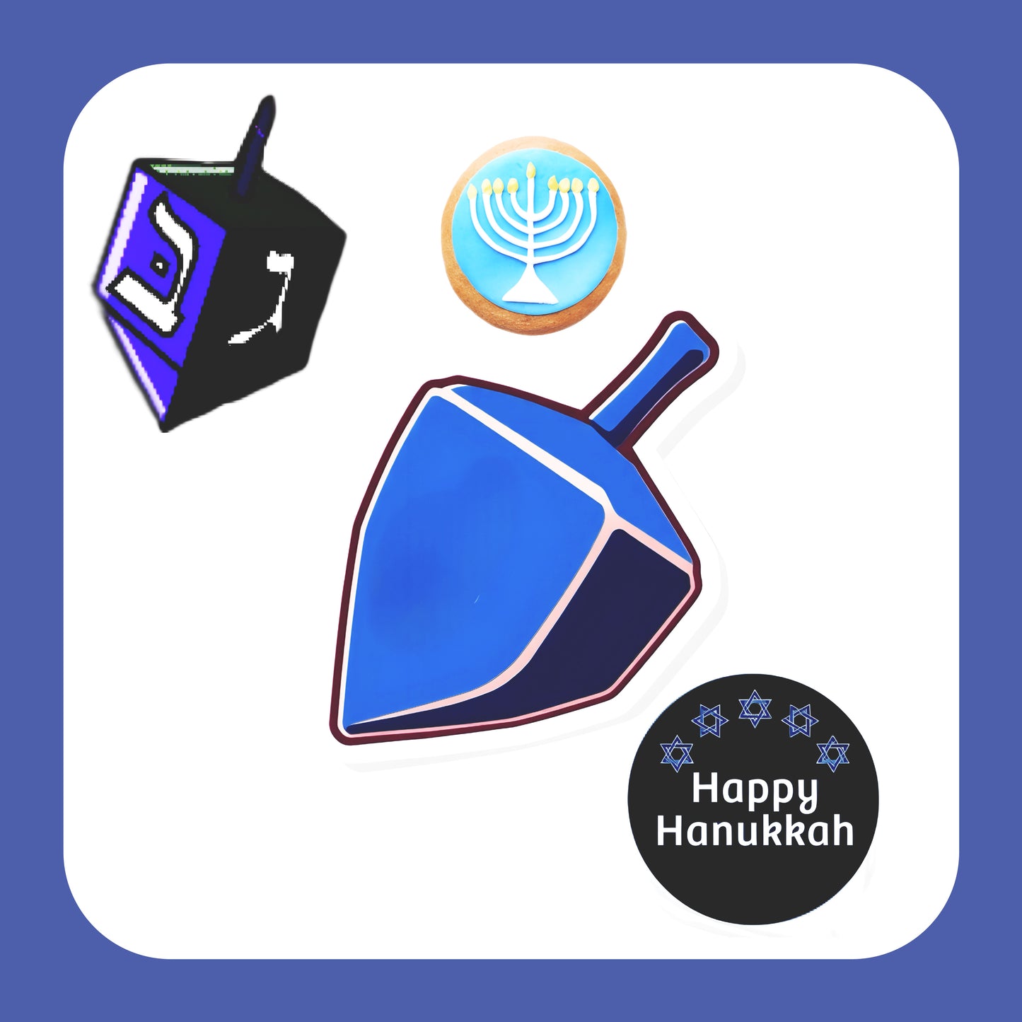 Hanukkah Stickers