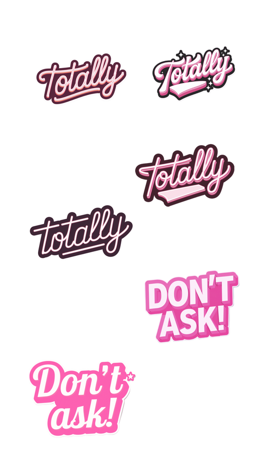 Assortment of Sticker Sheets