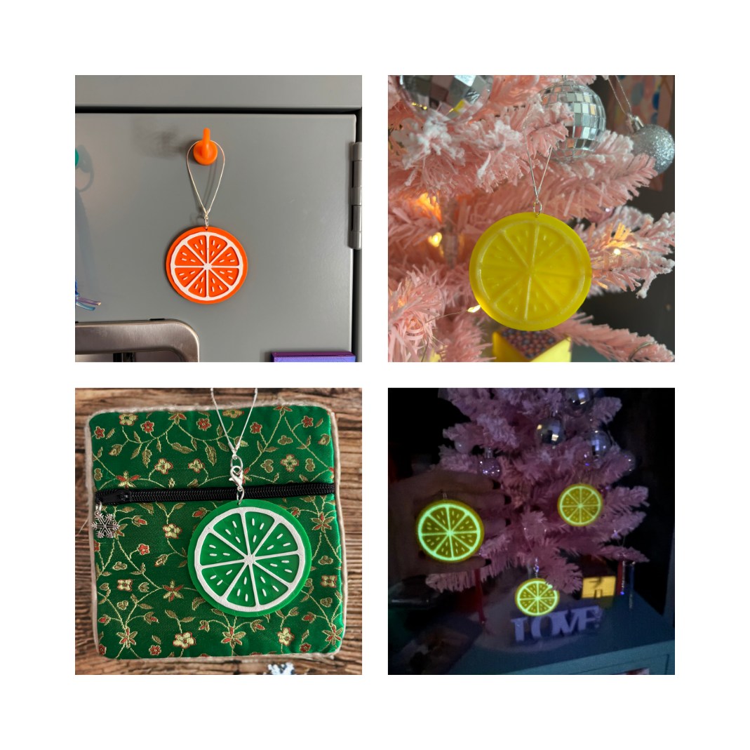 Citrus Ornament Orange Lemon or Lime