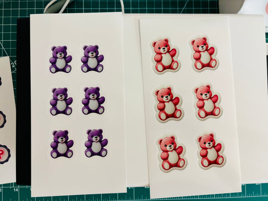 Adorable Bear Stickers