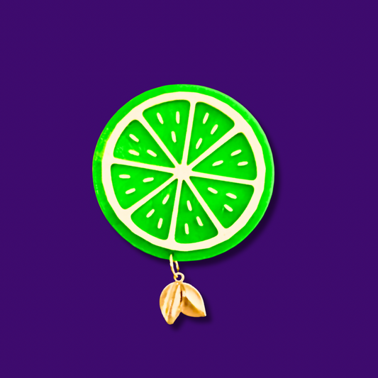 Lime Slice Magnet