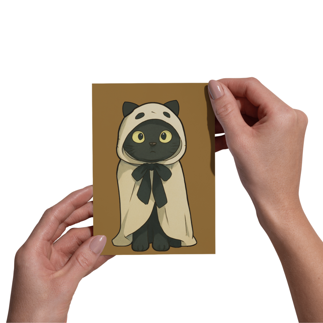 4X6 Art Print | Cats in Costume | Postcard