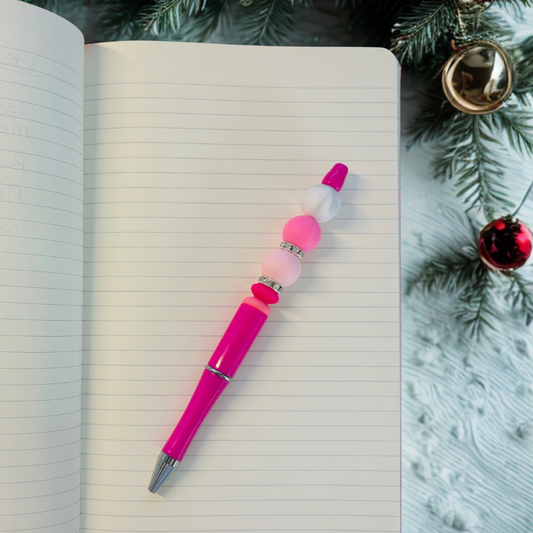 Beaded Pens Letter Opener Bottle Opener or Badge Reel