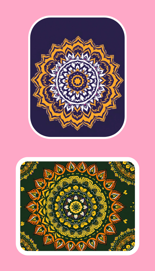 Boho Chic Temporary Locker Stickers