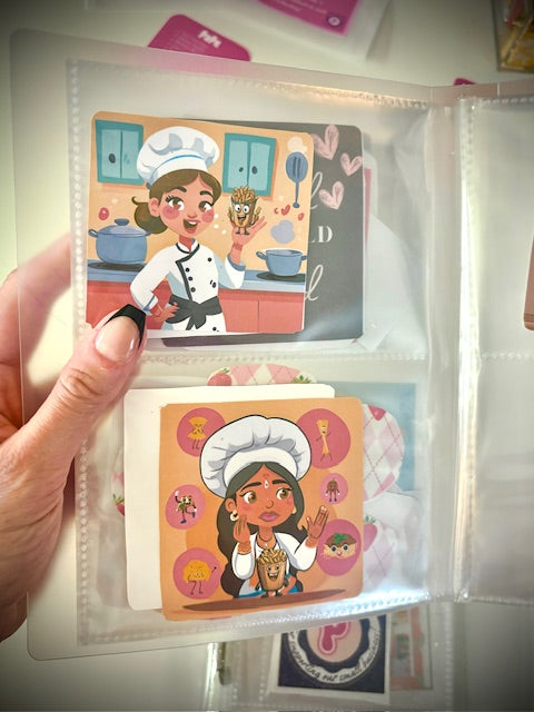 Chef's Kiss Collectable Sticker Packs - Panini People