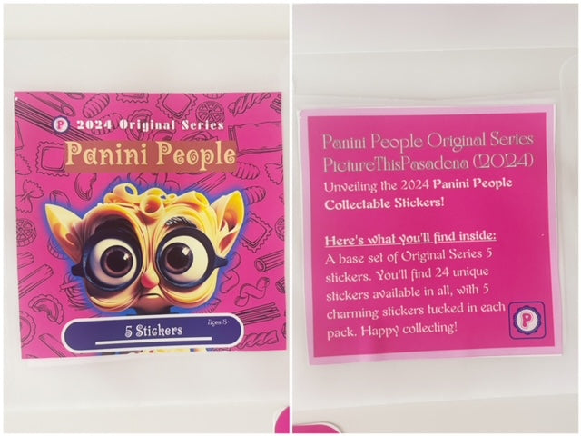 Chef's Kiss Collectable Sticker Packs - Panini People