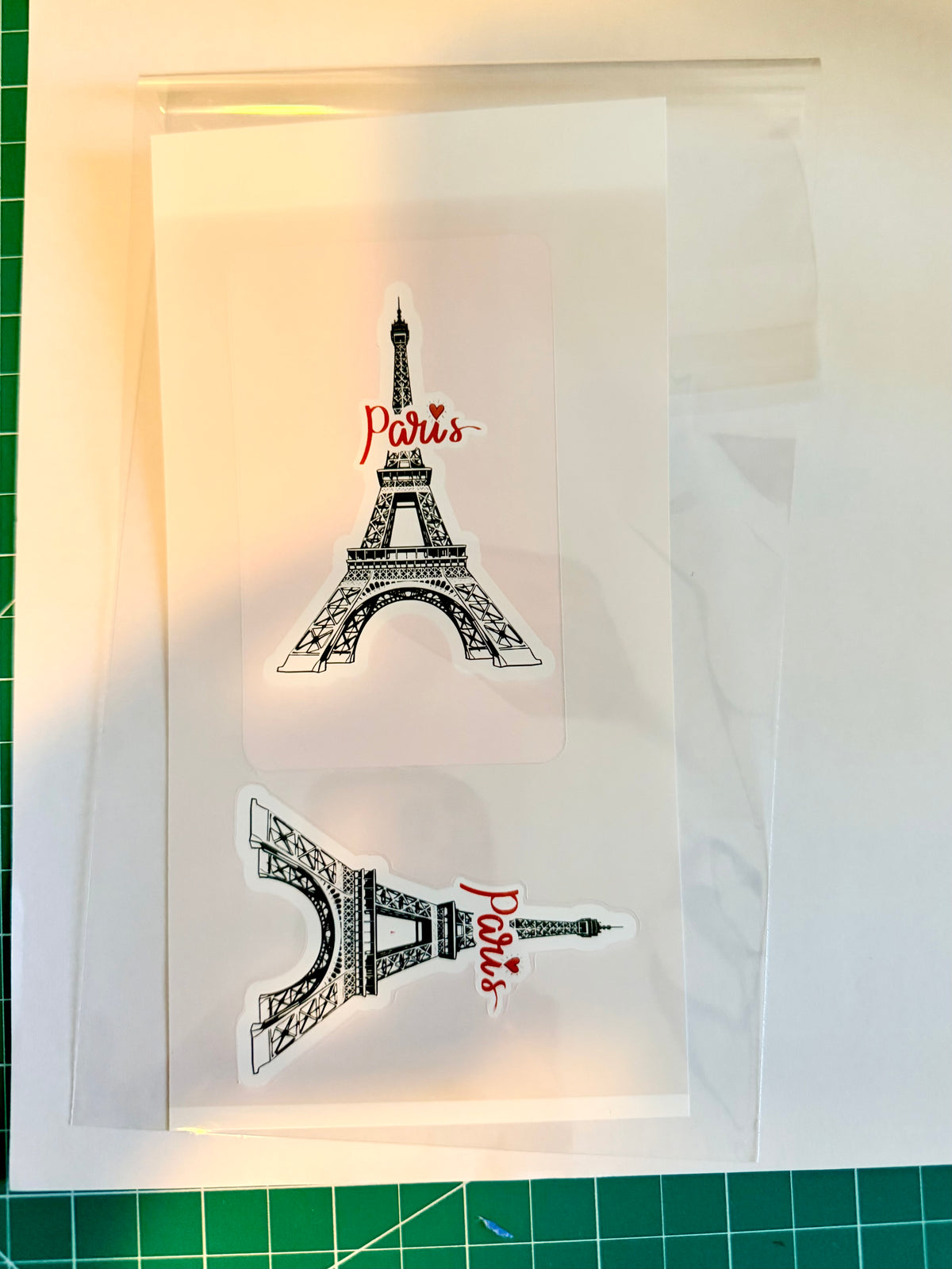 Eiffel Tower Luggage Sticker