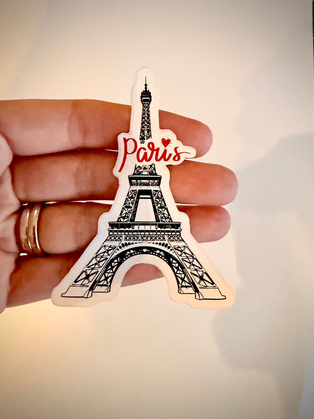 Eiffel Tower Luggage Sticker