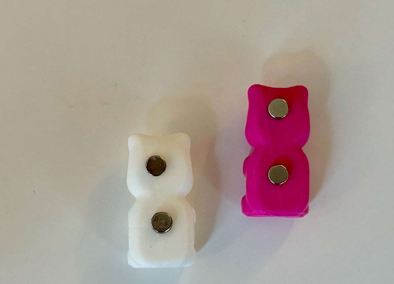 Gummy Bear Magnets, Colorful Fun Magnets | Mini Decorative Magnets - 2 Sizes